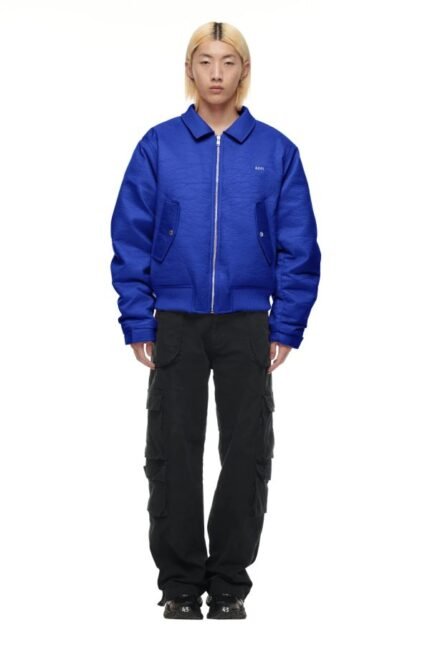 6PM BOMBER JACKET BLUE