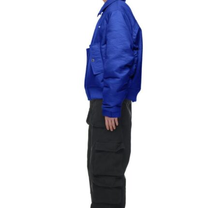 6PM BOMBER JACKET BLUE