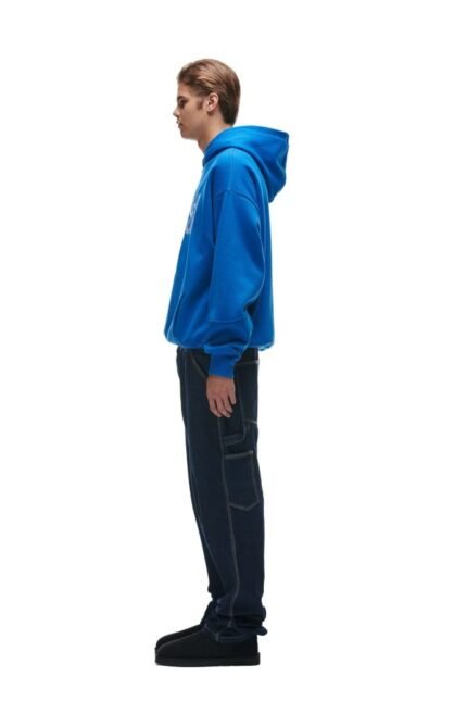 6PM DOUBLE HOODIE ROYAL BLUE