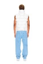 6PM LABEL VEST WHITE JACKET