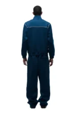 6PM NEOPRENE TRACK JACKET NAVY