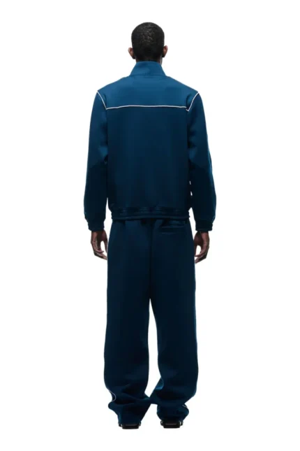 6PM NEOPRENE TRACK JACKET NAVY