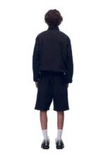 6PM NH nylon trackjacket black