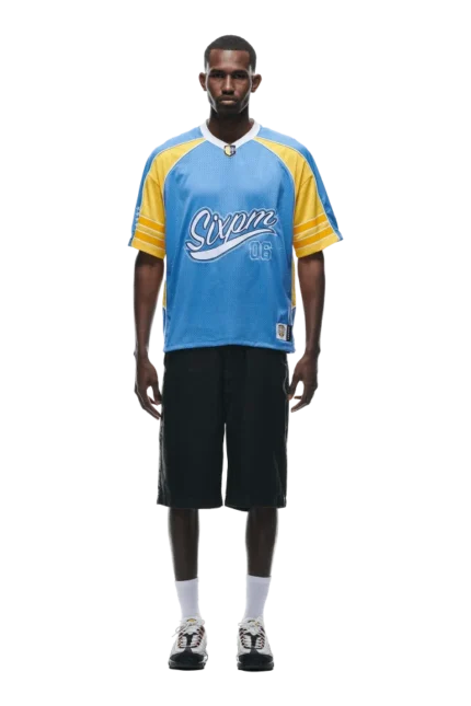 6PM SUMMER FOOTBALL JERSEY BLUE