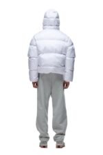 6PM puffer jacket white