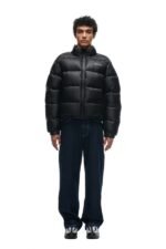 6PM puffiest puffer black