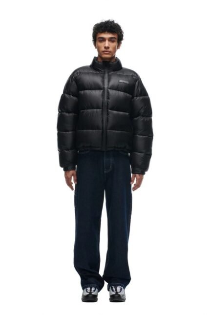 6PM puffiest puffer black