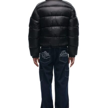 6PM puffiest puffer black