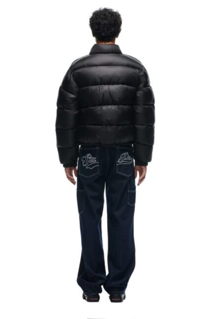 6PM puffiest puffer black