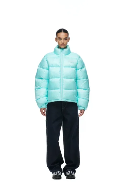 6PM puffiest puffer turquoise
