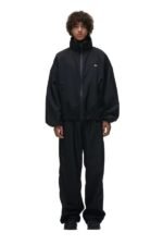 6PM track jacket-black