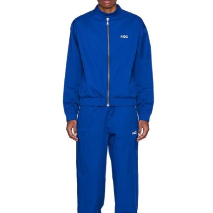 6PM track jacket blue