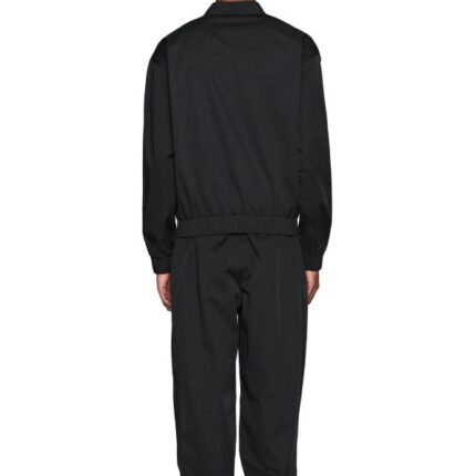 6PM track jacket new black