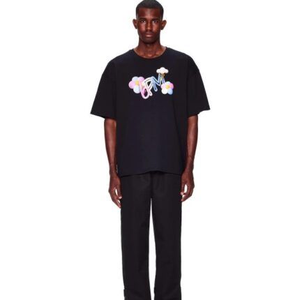 6pm Bloom T-Shirt Black