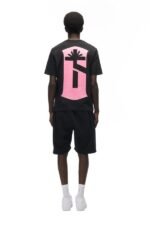 6pm Chrome T-Shirt Black
