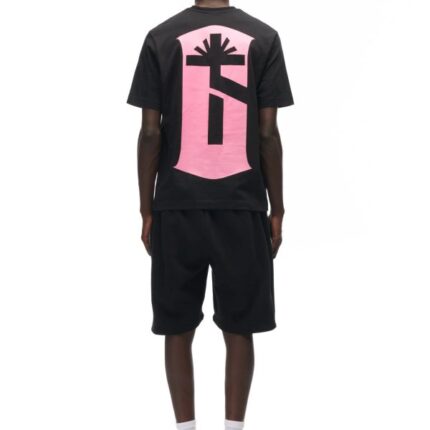 6pm Chrome T-Shirt Black