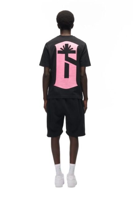 6pm Chrome T-Shirt Black