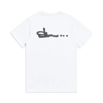 6pm X SLAWN SIGNATURE TEE WHITE