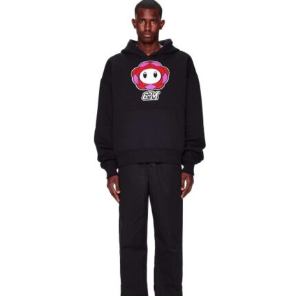 6PM BUBBLES HOODIE BLACK