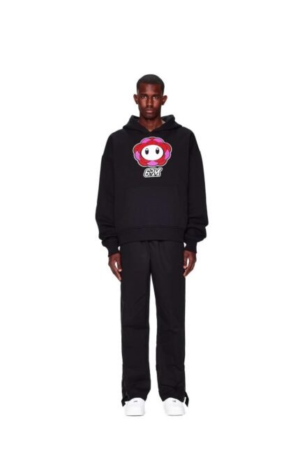 6PM BUBBLES HOODIE BLACK