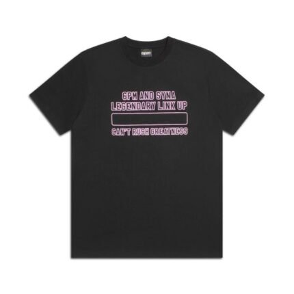 CENTRAL CEE x 6PM RECORDS CAN’T RUSH Shirt Black