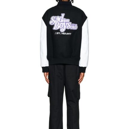 6PM COLLEGE JACKET BLACK