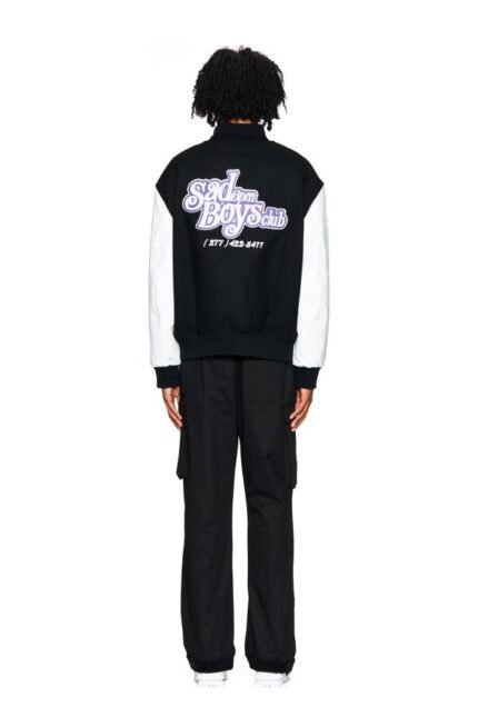 6PM COLLEGE JACKET BLACK