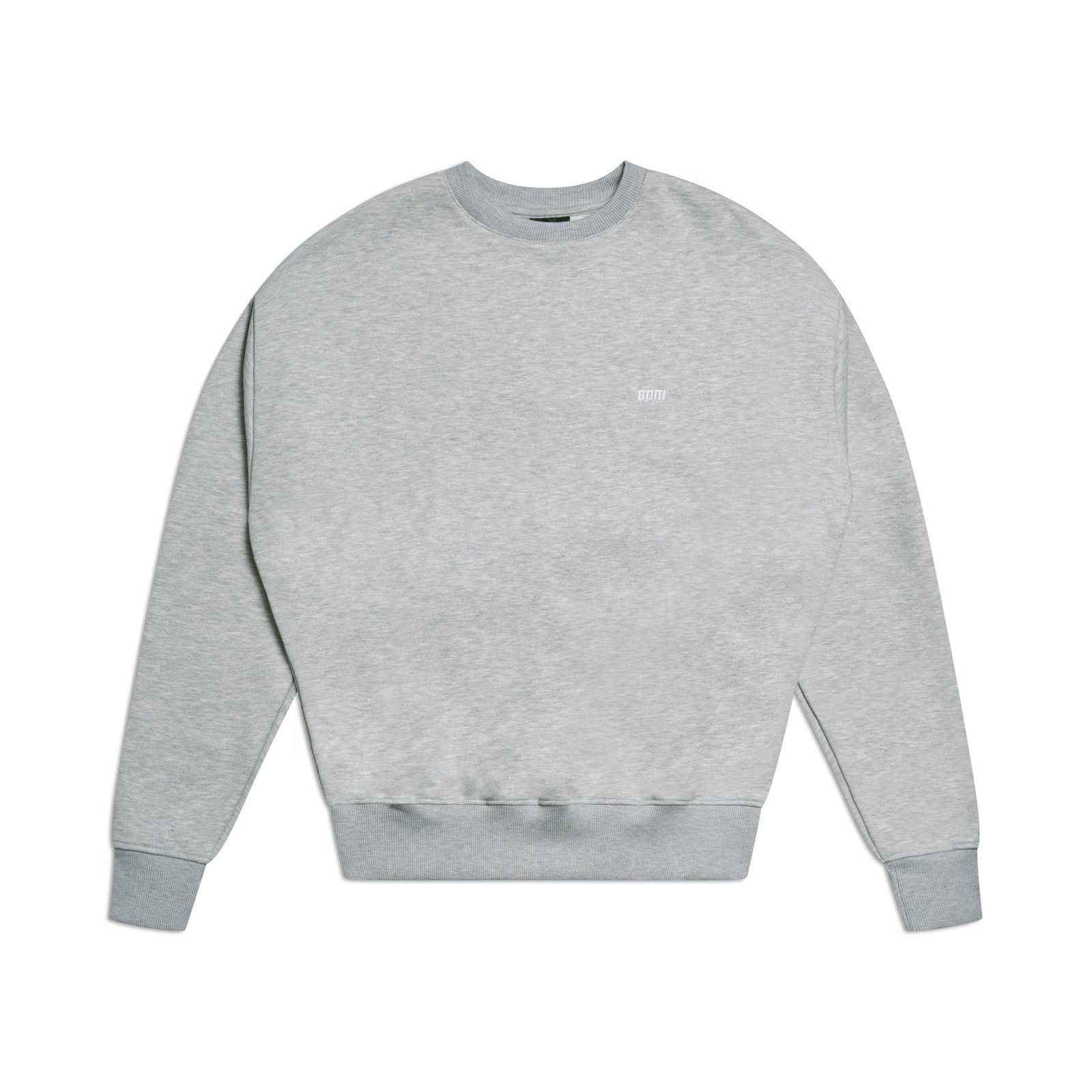 6PM Crewneck Grey Melange 6PM Crewneck Grey Melange